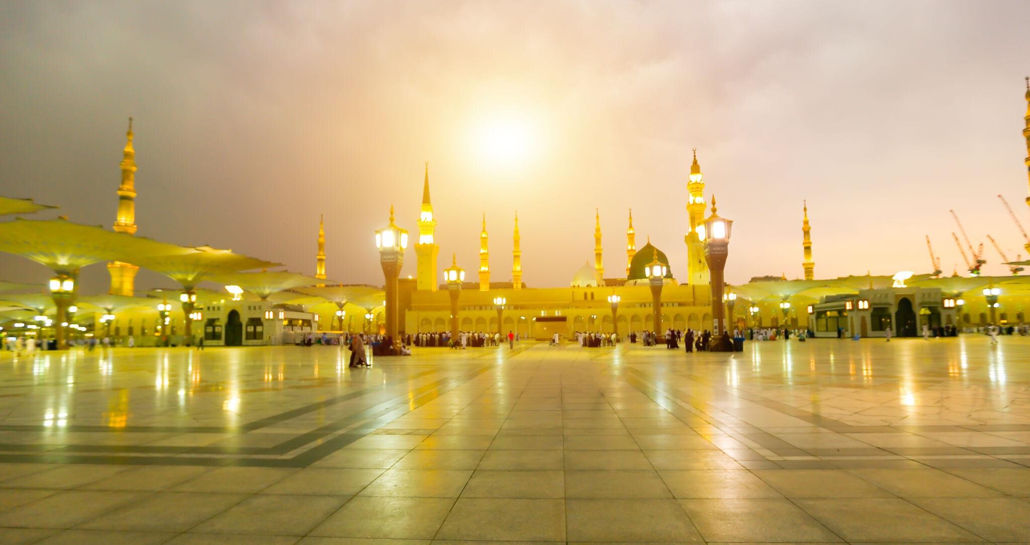 رحلة الإقلاع والوصول إلى طيبة الطيبة